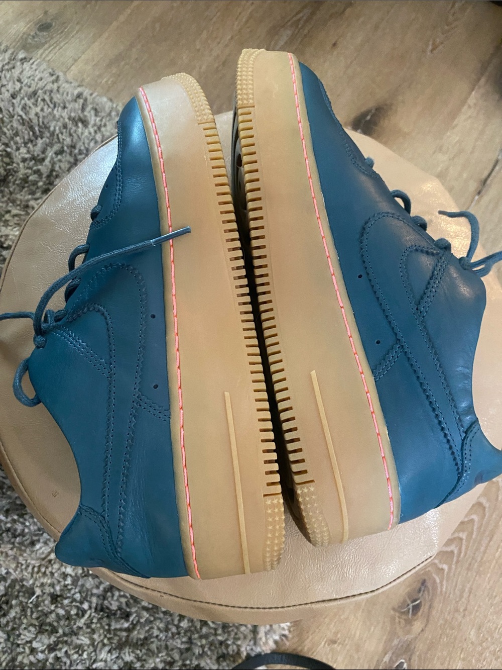 Nike Wmns Air Force 1 Sage Low LX 'Deep Jungle Size 9.5 - Picture 6 of 10